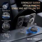 H3 Folding Vacuum Adsorption Magnetic Car Phone Holder, H3 – Bild 3