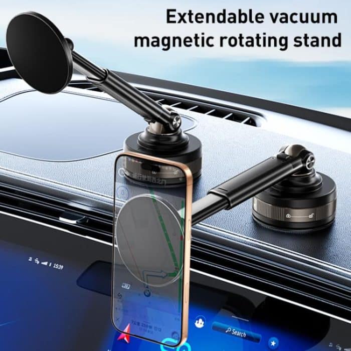 J34 Retractable Vacuum Adsorption Magnetic Car Phone Holder, J34 – Bild 2