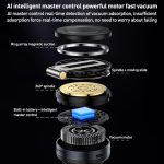 Yesido C255 360 Rotating Electric Vacuum Suction Cup MagSafe Car Mount – Bild 6