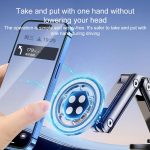 17mm Universal Ball MagSafe Magnetic Adapter Car Phone Holder Base, C4 Solid Color Black, C5 Hexagonal Black, C6 Round Black, C6 Round Silver – Bild 5