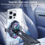 H5 17mm Universal Ball RGB Halbleiter Wärmeableitung Auto Telefon Halter Basis – Bild 2