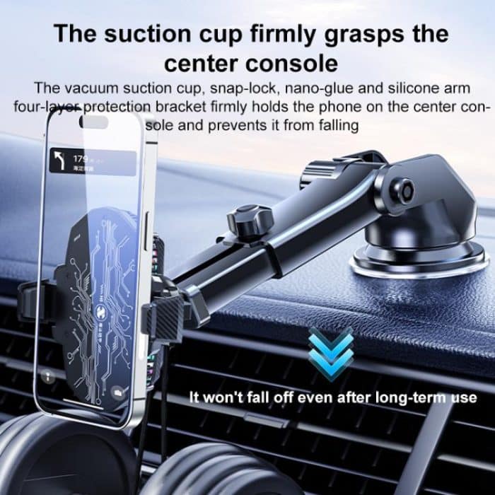 H5 17mm Universal Ball RGB Halbleiter Wärmeableitung Auto Telefon Halter Basis – Bild 4