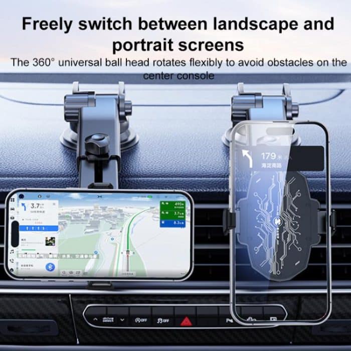 H5 17mm Universal Ball RGB Halbleiter Wärmeableitung Auto Telefon Halter Basis – Bild 5