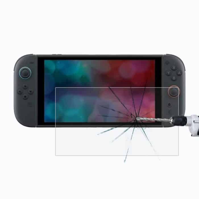 EDA008296001.jpg 0.26mm 9H 2.5D Tempered Glass Film, For Nintendo Switch 2 (1 PC) – Bild 1