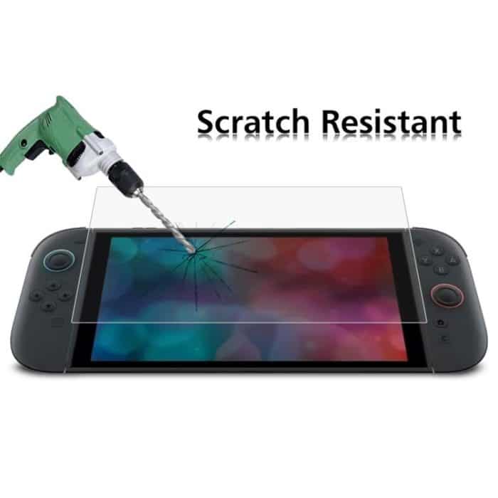 10pcs 0.26mm 9H 2.5D Tempered Glass Film, For Nintendo Switch 2 (10 PCS) – Bild 4