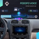 For Volkswagen Android 15 7 inch Wireless CarPlay Car Player Central Control Navigation Machine, Standard, Standard+AHD+Microphone – Bild 7