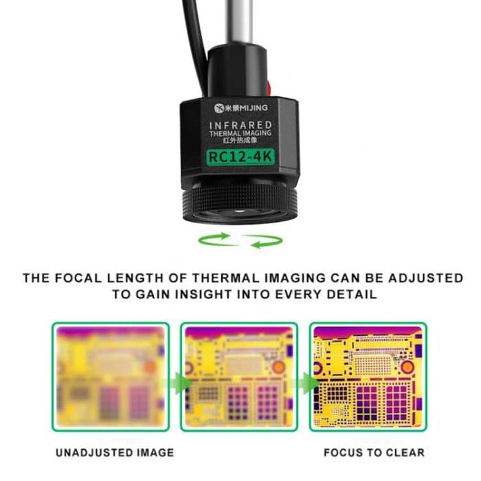 Mijing RC12-4K Ultra HD Unabhängige Wärmebildgebung Verbunden Meisten Mikroskop – Bild 6