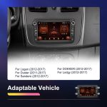 For Dacia Android 15 7 inch Wireless CarPlay Car Player Car Central Control Navigation Machine, Standard, Standard+AHD+Microphone – Bild 17