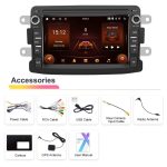 For Dacia Android 15 7 inch Wireless CarPlay Car Player Car Central Control Navigation Machine, Standard, Standard+AHD+Microphone – Bild 18
