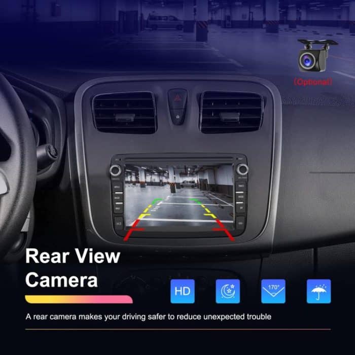 For Dacia Android 15 7 inch Wireless CarPlay Car Player Car Central Control Navigation Machine, Standard, Standard+AHD+Microphone – Bild 5