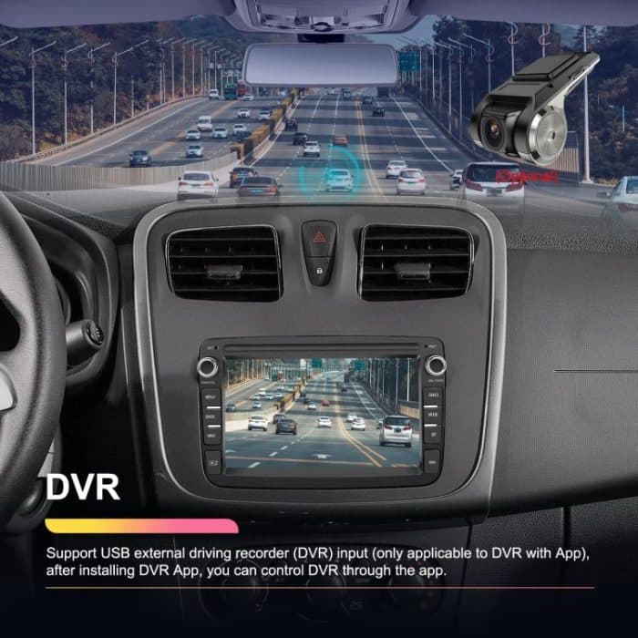 For Dacia Android 15 7 inch Wireless CarPlay Car Player Car Central Control Navigation Machine, Standard, Standard+AHD+Microphone – Bild 9