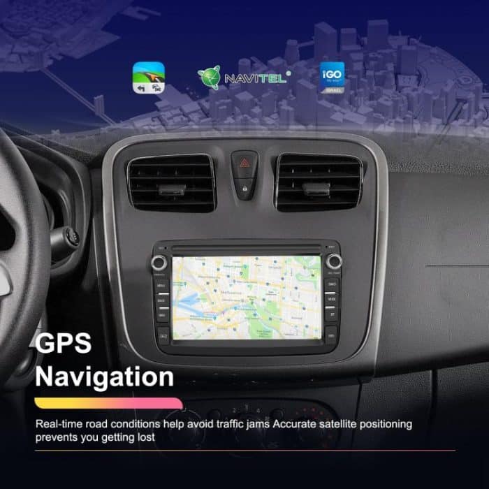 For Dacia Android 15 7 inch Wireless CarPlay Car Player Car Central Control Navigation Machine, Standard, Standard+AHD+Microphone – Bild 10