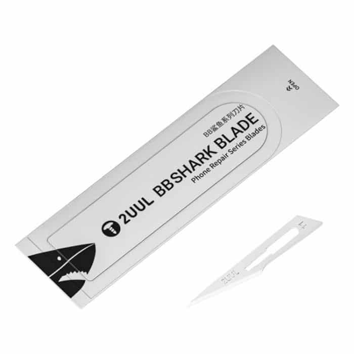 2uul 100 in 1 DA18 BB Shark Blade Series Klinge aus Kohlenstoffstahl Nr. 11 – Bild 1