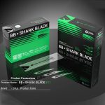 2uul 100 in 1 DA18 BB Shark Blade Series Klinge aus Kohlenstoffstahl Nr. 11 – Bild 6