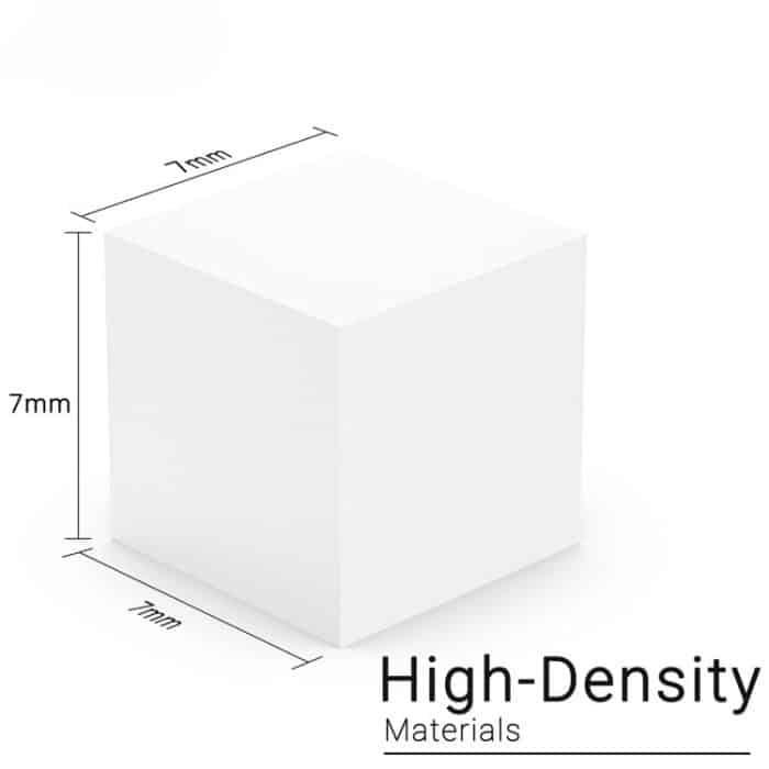 2uul 500 in 1 SC07 7x7x7mm Fester Schaumstoff Schwamm mit hoher Dichte – Bild 2