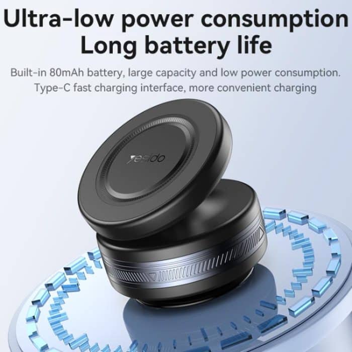 Yesido C224 Electric Vacuum Suction Cup MagSafe Car Mount with 360 Degree Rotating Base – Bild 7