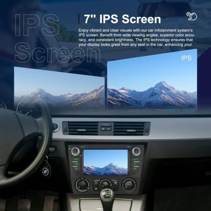 For BMW 3 Series E90 Android 15 7 inch Car CarPlay Car Navigation Reversing Image Integrated Machine, Standard, Standard+AHD+Microphone – Bild 15