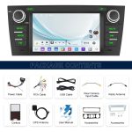 For BMW 3 Series E90 Android 15 7 inch Car CarPlay Car Navigation Reversing Image Integrated Machine, Standard, Standard+AHD+Microphone – Bild 17