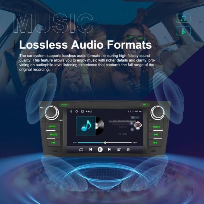 For BMW 3 Series E90 Android 15 7 inch Car CarPlay Car Navigation Reversing Image Integrated Machine, Standard, Standard+AHD+Microphone – Bild 7