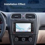 For Volkswagen Android 15 7 inch Horizontal Screen Car Player Car Central Control Navigation, Standard, Standard+AHD+Microphone – Bild 2