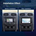 For Volkswagen Android 15 7 inch Horizontal Screen Car Player Car Central Control Navigation with Dual USB Ports, Standard, Standard+AHD+Microphone – Bild 3