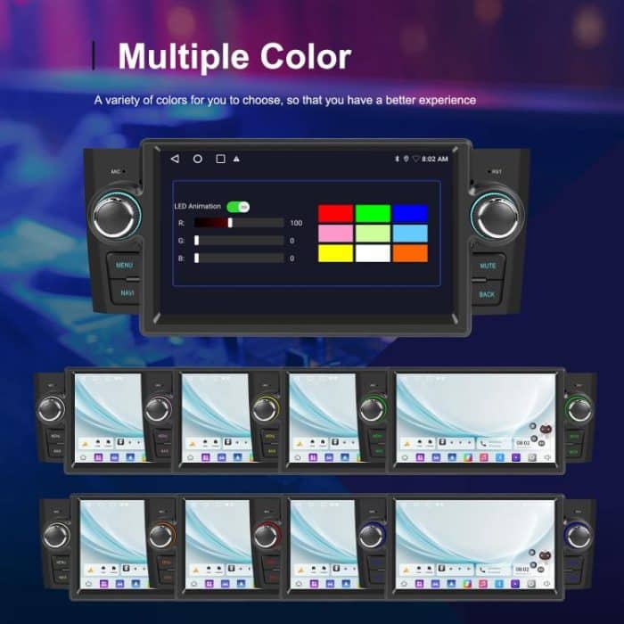 For Fiat Punto 2005-2009 Android 15 7 inch 4G+64G Car Central Control Audio Video Navigation, Standard, Standard+AHD+Microphone – Bild 16