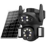 X7 2MP Multi-lens Panoramic Solar Surveillance PTZ Dome Camera, X7 Southeast Asia 4G – Bild 2