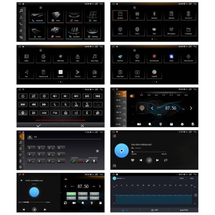 For Audi Q5 2009-2019 Android 15 10.33 inch 2G+64G Car Central Control Audio Video Navigation, Standard, Standard+AHD+Microphone – Bild 15