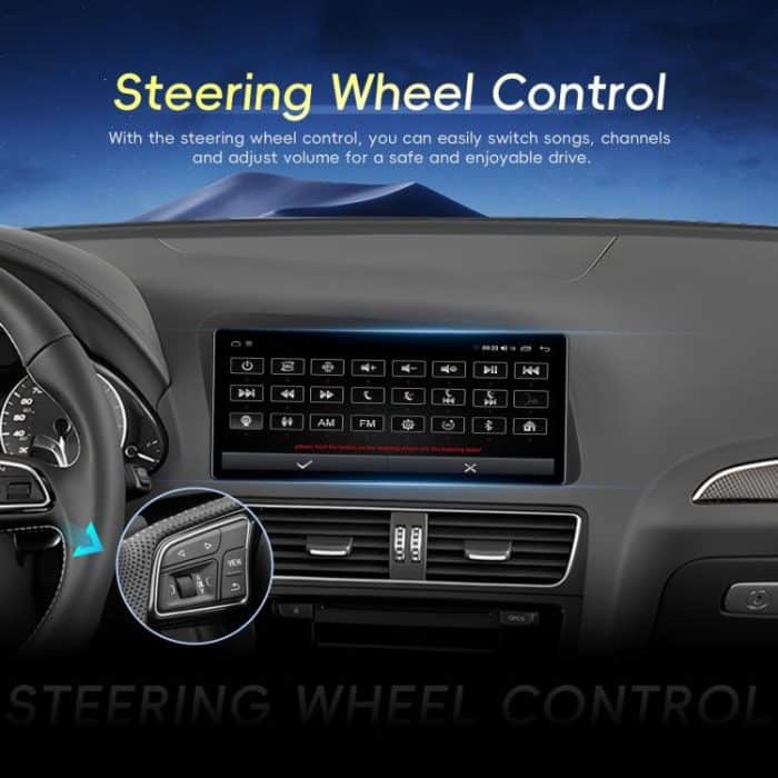 For Audi Q5 2009-2019 Android 15 10.33 inch 2G+64G Car Central Control Audio Video Navigation, Standard, Standard+AHD+Microphone – Bild 8