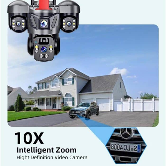 D31 9MP Multi-lens Panoramic Solar Surveillance PTZ Dome Camera, D31 Southeast Asia WiFi, D31 Southeast Asia 4G, D31 European 4G – Bild 9