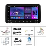 10.36 inch Screen Android 15 Car CarPlay Navigation Integrated Machine with Dual Knob, Standard, Standard+AHD+Microphone – Bild 23
