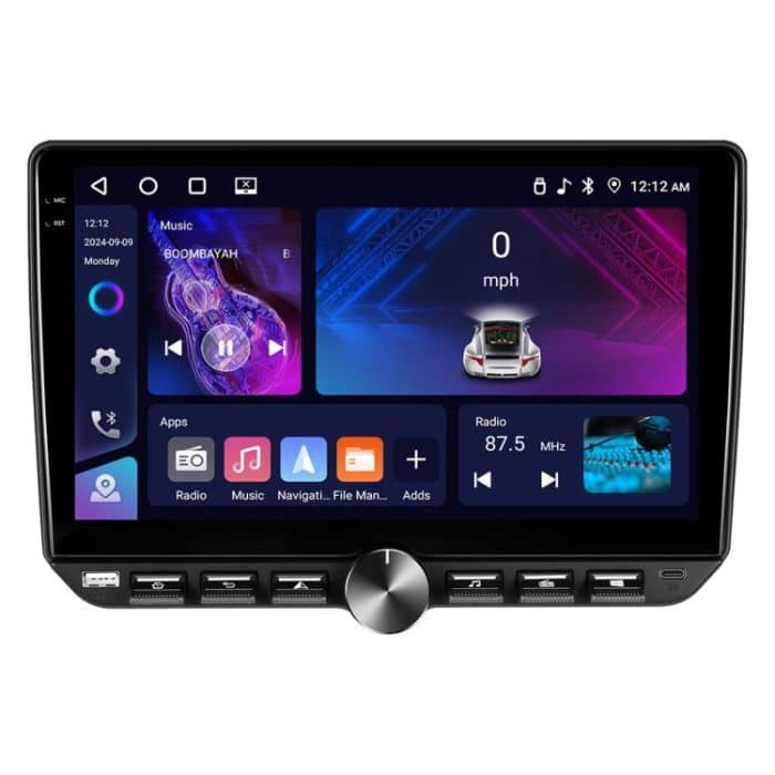 10 inch Screen Android 15 Car Navigation Audio Video Integrated Machine, Standard, Standard+AHD+Microphone – Bild 1