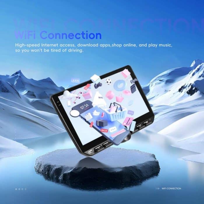 10 inch Screen Android 15 Car Navigation Audio Video Integrated Machine, Standard, Standard+AHD+Microphone – Bild 14