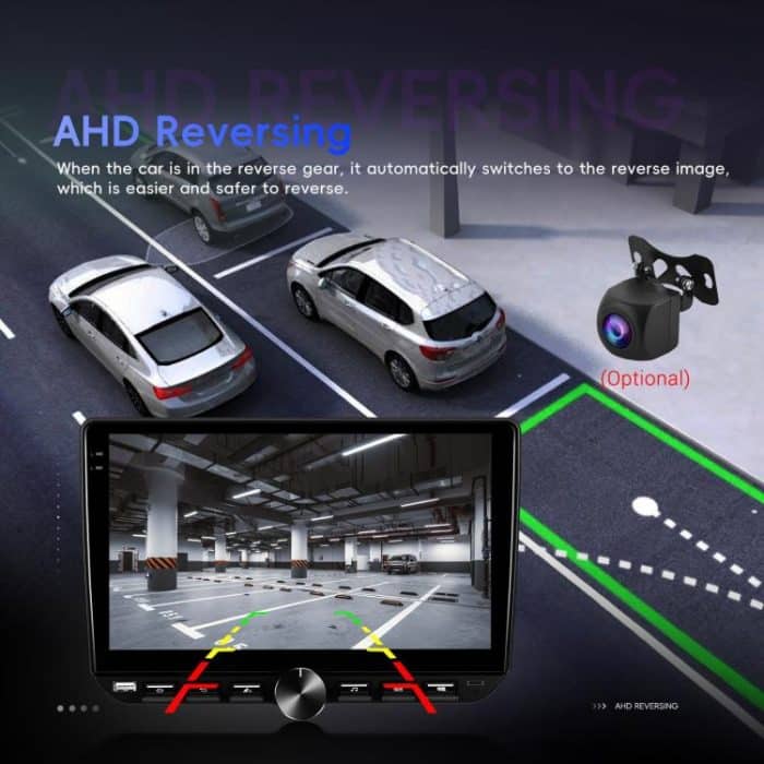 10 inch Screen Android 15 Car Navigation Audio Video Integrated Machine, Standard, Standard+AHD+Microphone – Bild 3