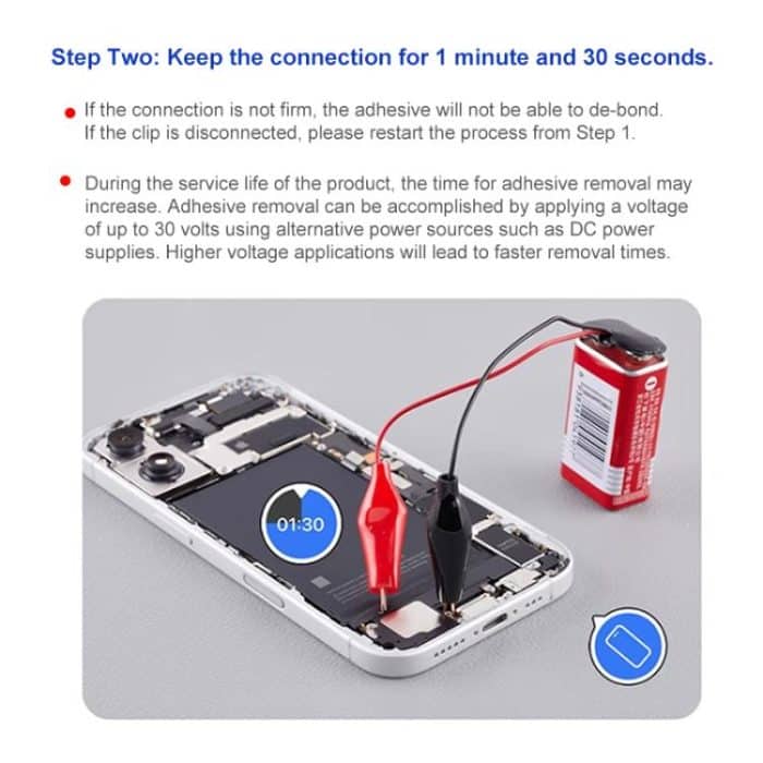 Für iPhone 16 / 16 Plus Akku-unterstütztes Demontagewerkzeug – Bild 4