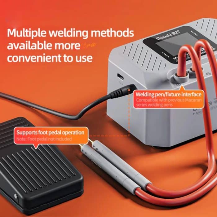 Qianli Macaron Ultra Capacitive Battery Spot Welding Machine for 0.1-0.4mm Thick Nickel Sheet, US Plug, EU Plug – Bild 8
