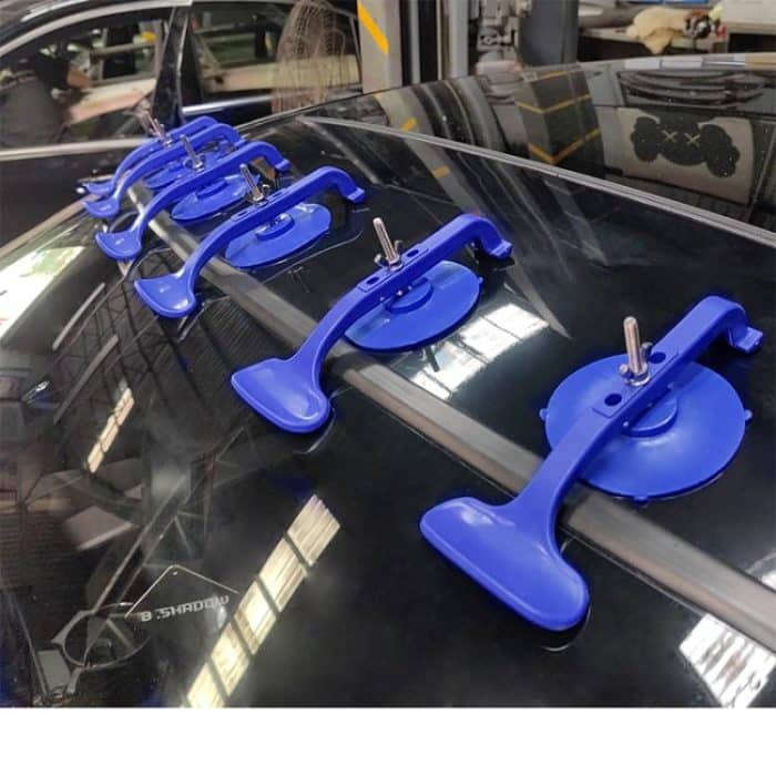 6 teile/paket Nicht markierende Saug Klemme Set für Auto Glas Windschutzscheibe Reparatur – Bild 5