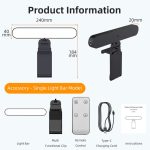 F-663 LED Monitor Screen Fill Light Video Conference Light, F-663 – Bild 12