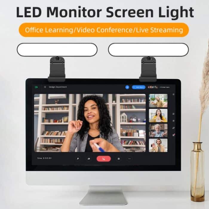 F-663 LED Monitor Screen Fill Light Video Conference Light, F-663 – Bild 4