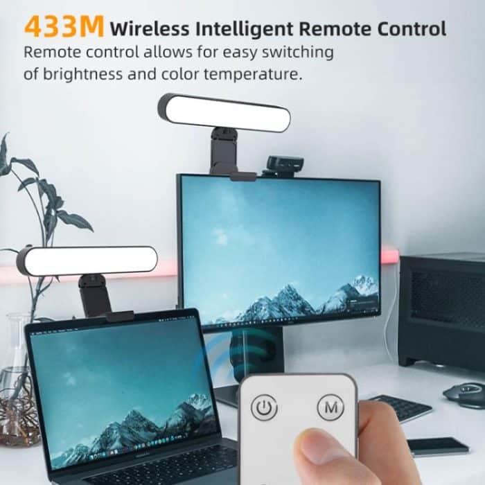 F-663 LED Monitor Screen Fill Light Video Conference Light, F-663 – Bild 9