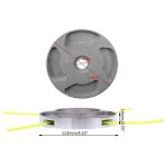 Lawn Mower Aluminum Alloy Grass Trimmer Head with Cables – Bild 4