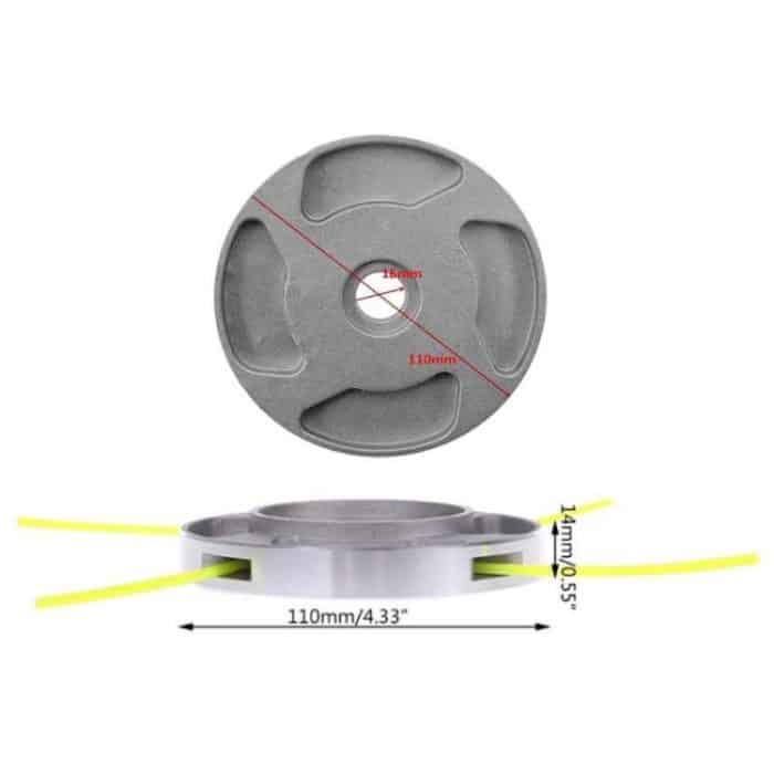 Lawn Mower Aluminum Alloy Grass Trimmer Head with Cables – Bild 4
