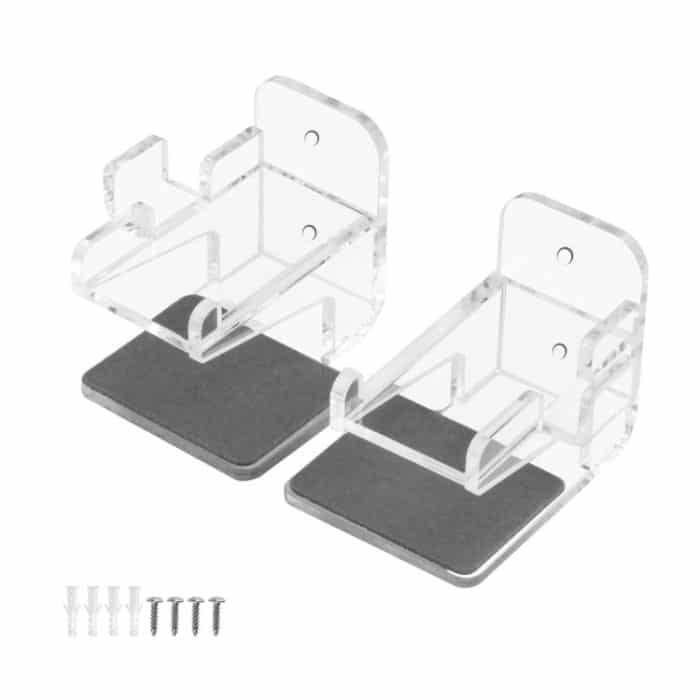 EDA008327201A.jpg For Nintendo Switch 1 / 2 Acrylic Wall Split Symmetrical Storage Bracket – Bild 1