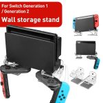For Nintendo Switch 1 / 2 Acrylic Wall Split Symmetrical Storage Bracket – Bild 2