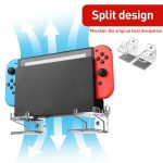 For Nintendo Switch 1 / 2 Acrylic Wall Split Symmetrical Storage Bracket – Bild 4