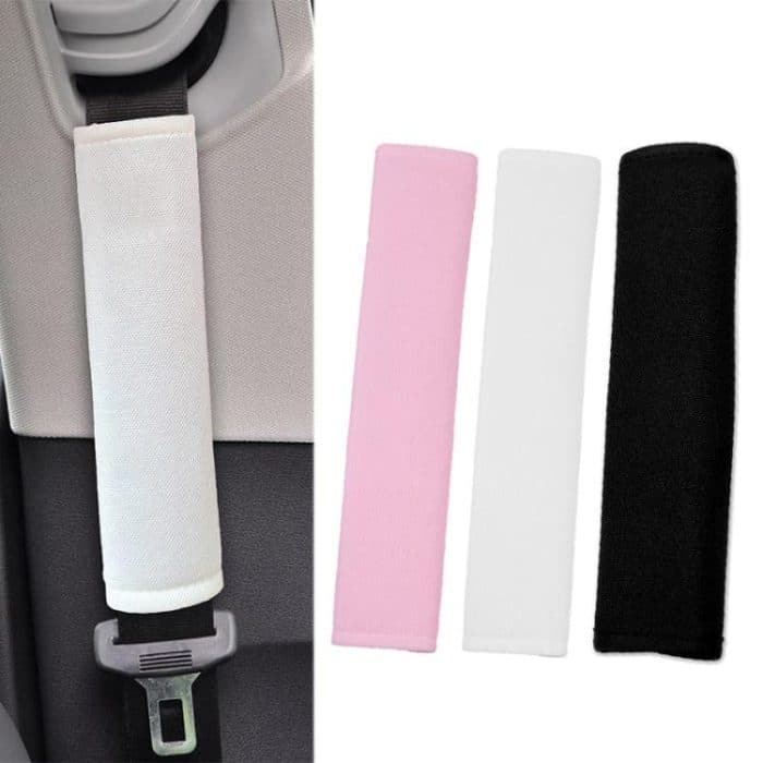 Universal Car Seat Belt Extended Ice Silk Fabric Shoulder Pad Protection Belt – Bild 2