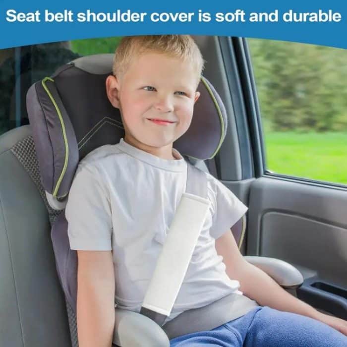 Universal Car Seat Belt Extended Ice Silk Fabric Shoulder Pad Protection Belt – Bild 4