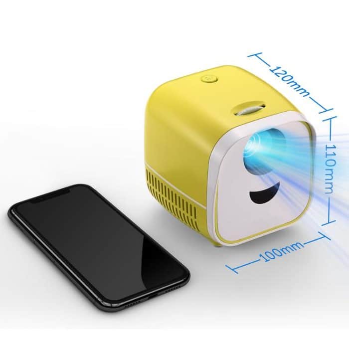 VIVIBRIGHT L1 Basic 480x240P 60ANSI LCD + LED Smart Projector, EU Plug – Bild 6