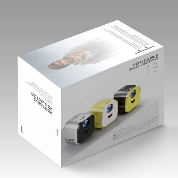 VIVIBRIGHT L1 Basic 480x240P 60ANSI LCD + LED Smart Projector, EU Plug – Bild 7