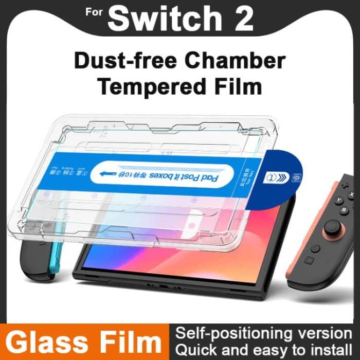 imak Clean Room Tempered Glass Film, For Nintendo Switch 2 – Bild 4